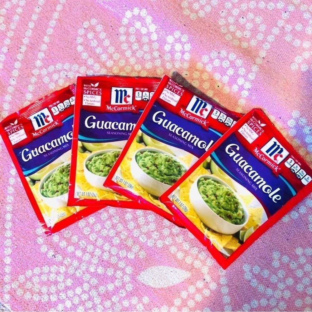 McCormick Guacamole Purple Label Seasoning Mix Packets 1oz Discontinued